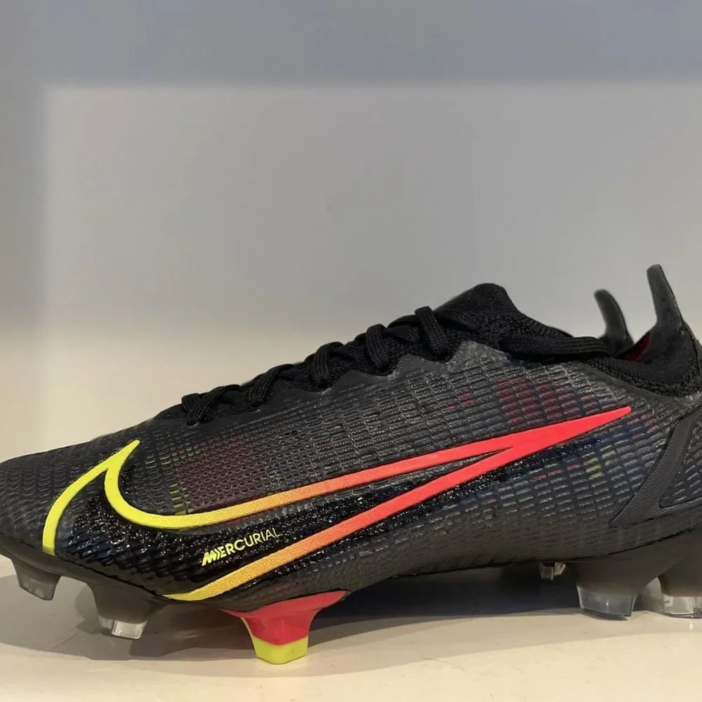 New Nike Vapor 14 Elite FG Black Soccer Cleat Men's Size 4/ Wmns 5.5 CQ7… - Picture 6 of 7
